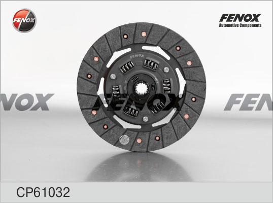 Fenox CP61032 - Диск зчеплення autocars.com.ua