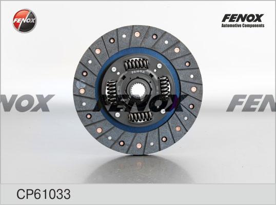 Fenox CP61033 - Диск зчеплення autocars.com.ua