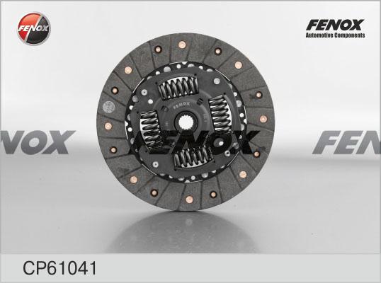 Fenox CP61041 - Диск сцепления, фрикцион autodnr.net