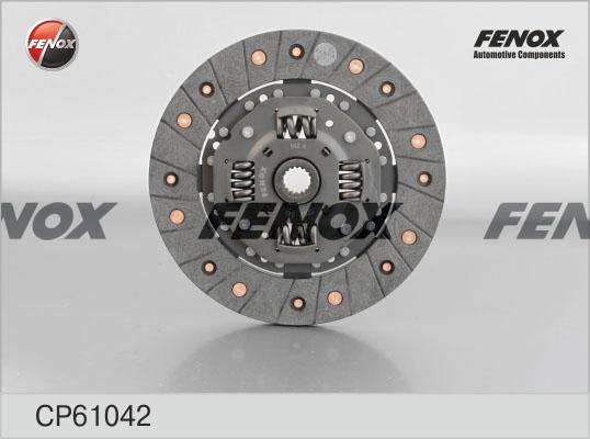 Fenox CP61042 - Диск сцепления, фрикцион avtokuzovplus.com.ua