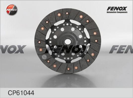 Fenox CP61044 - Диск зчеплення autocars.com.ua