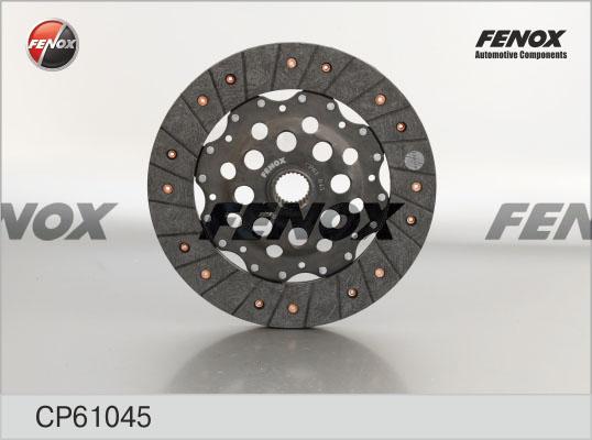 Fenox CP61045 - Диск зчеплення autocars.com.ua
