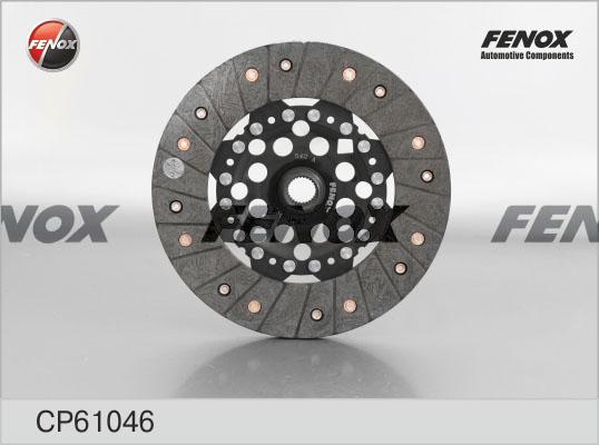 Fenox CP61046 - Диск сцепления, фрикцион avtokuzovplus.com.ua
