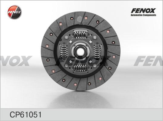 Fenox CP61051 - Диск зчеплення autocars.com.ua