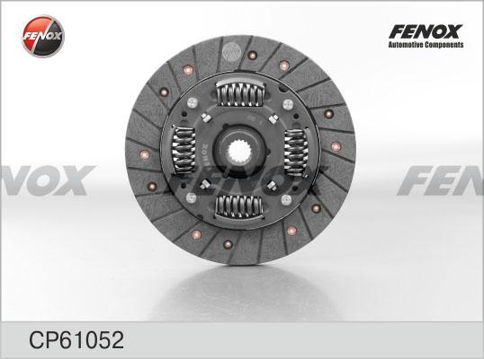 Fenox cp61052 - Диск сцепления, фрикцион autodnr.net