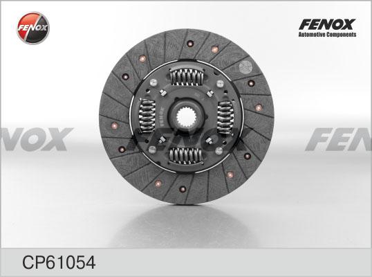 Fenox CP61054 - Диск зчеплення autocars.com.ua