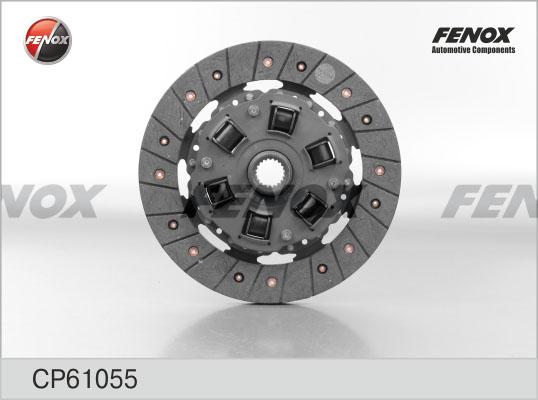 Fenox CP61055 - Диск сцепления, фрикцион avtokuzovplus.com.ua