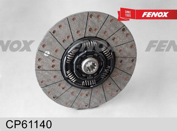 Fenox CP61140 - Диск зчеплення autocars.com.ua