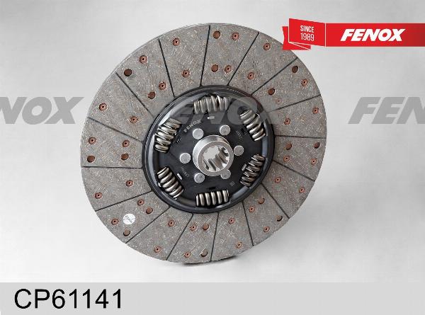 Fenox CP61141 - Диск зчеплення autocars.com.ua