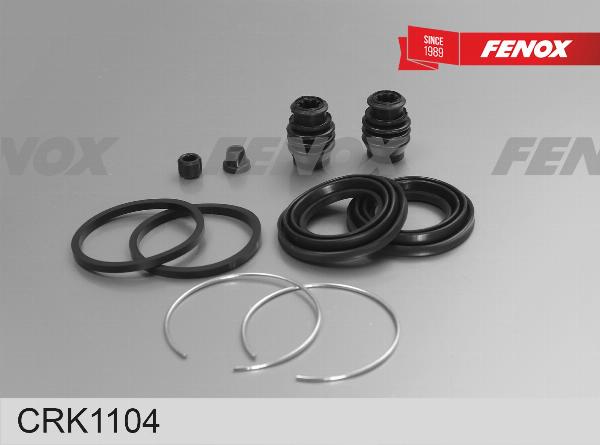 Fenox CRK1104 - Ремкомплект, гальмівний супорт autocars.com.ua