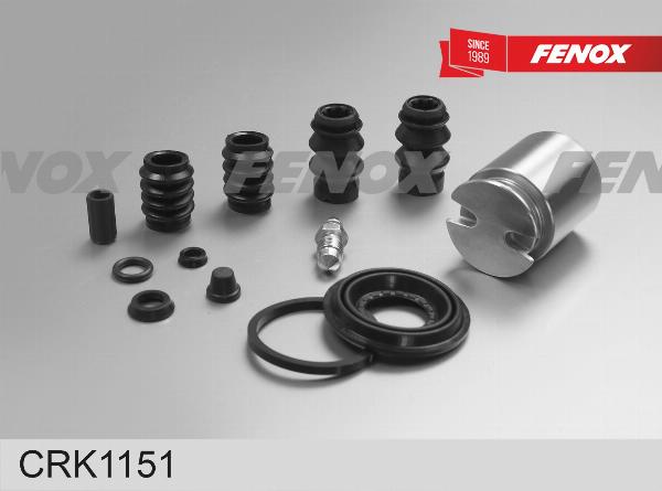 Fenox CRK1151 - Ремкомплект, гальмівний супорт autocars.com.ua