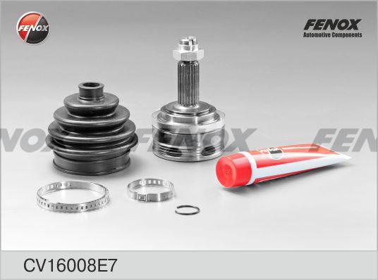 Fenox CV16008E7 - Шарнирный комплект, ШРУС, приводной вал autodnr.net