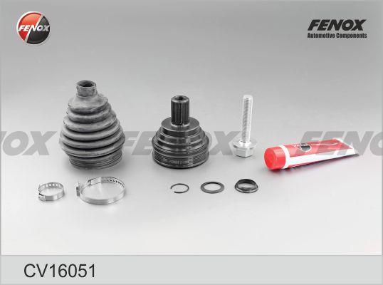 Fenox CV16051 - Шарнирный комплект, ШРУС, приводной вал autodnr.net