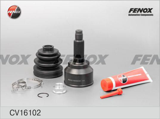 Fenox CV16102 - Шарнирный комплект, ШРУС, приводной вал autodnr.net