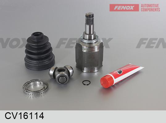 Fenox CV16114 - Шарнірний комплект, ШРУС, приводний вал autocars.com.ua