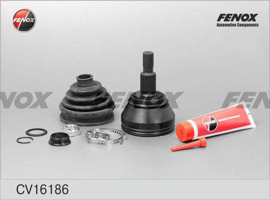 Fenox CV16186 - Шарнирный комплект, ШРУС, приводной вал avtokuzovplus.com.ua