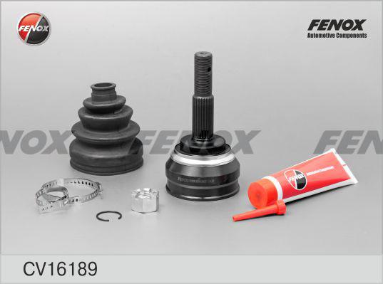 Fenox CV16189 - Шарнирный комплект, ШРУС, приводной вал avtokuzovplus.com.ua