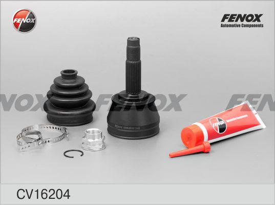 Fenox CV16204 - Шарнирный комплект, ШРУС, приводной вал avtokuzovplus.com.ua