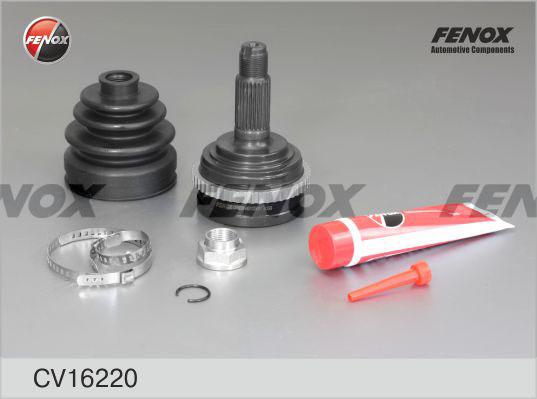 Fenox CV16220 - Шарнирный комплект, ШРУС, приводной вал avtokuzovplus.com.ua