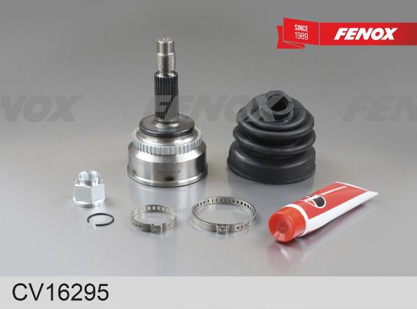 Fenox CV16295 - Шарнірний комплект, ШРУС, приводний вал autocars.com.ua