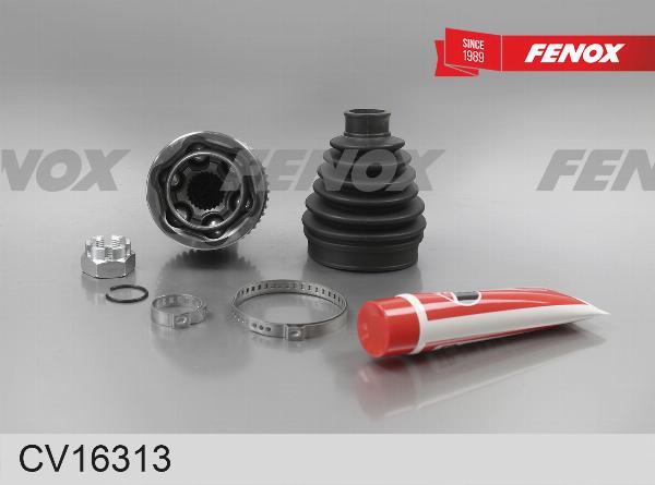 Fenox CV16313 - Шарнірний комплект, ШРУС, приводний вал autocars.com.ua