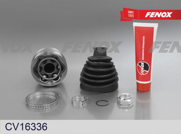 Fenox CV16336 - Шарнірний комплект, ШРУС, приводний вал autocars.com.ua