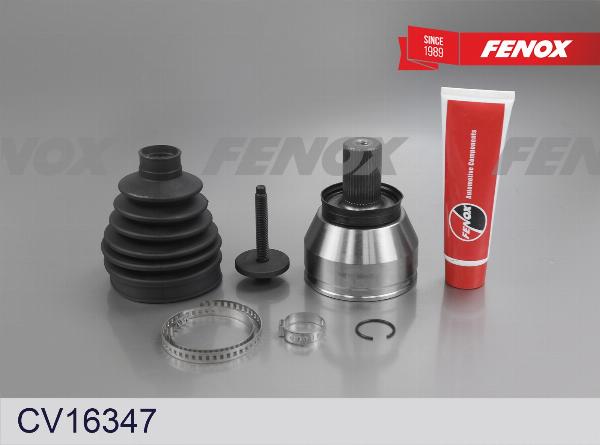 Fenox CV16347 - Шарнірний комплект, ШРУС, приводний вал autocars.com.ua