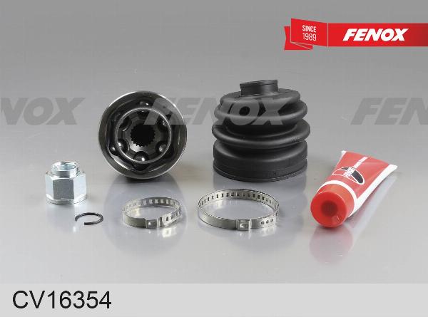 Fenox CV16354 - Шарнірний комплект, ШРУС, приводний вал autocars.com.ua