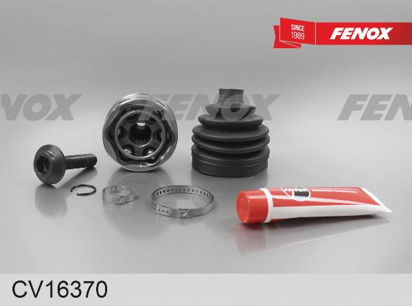 Fenox CV16370 - Шарнірний комплект, ШРУС, приводний вал autocars.com.ua