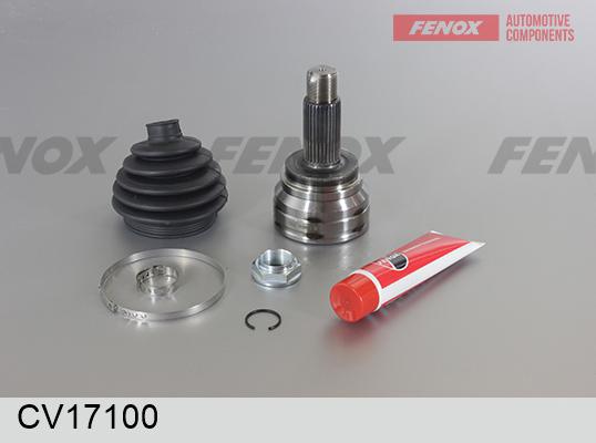 Fenox CV17100 - Шарнірний комплект, ШРУС, приводний вал autocars.com.ua