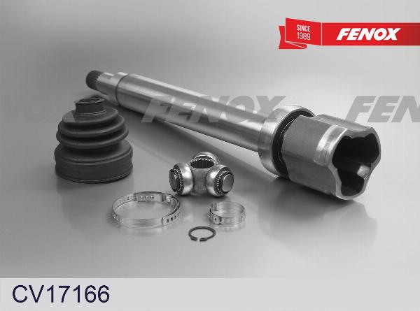 Fenox CV17166 - Шарнірний комплект, ШРУС, приводний вал autocars.com.ua