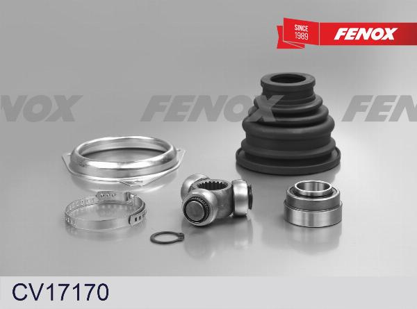 Fenox CV17170 - Шарнірний комплект, ШРУС, приводний вал autocars.com.ua