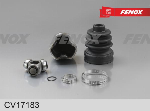Fenox CV17183 - Шарнірний комплект, ШРУС, приводний вал autocars.com.ua