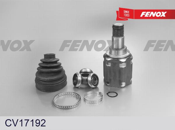 Fenox CV17192 - Шарнірний комплект, ШРУС, приводний вал autocars.com.ua
