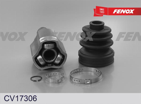 Fenox CV17306 - Шарнірний комплект, ШРУС, приводний вал autocars.com.ua