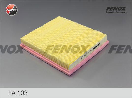 Fenox FAI103 - Воздушный фильтр avtokuzovplus.com.ua