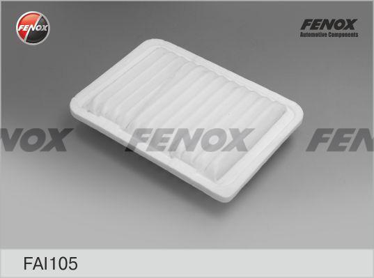 Fenox FAI105 - Повітряний фільтр autocars.com.ua