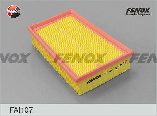 Fenox FAI107 - Воздушный фильтр avtokuzovplus.com.ua