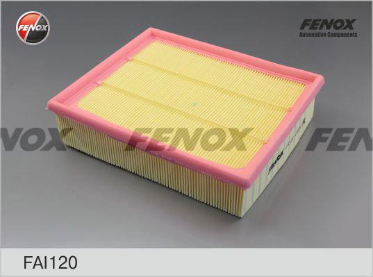 Fenox FAI120 - Повітряний фільтр autocars.com.ua