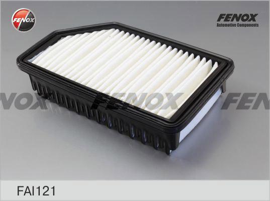 Fenox FAI121 - Повітряний фільтр autocars.com.ua