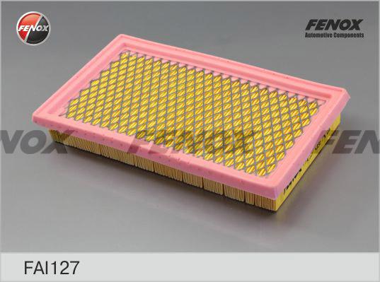 Fenox FAI127 - Повітряний фільтр autocars.com.ua