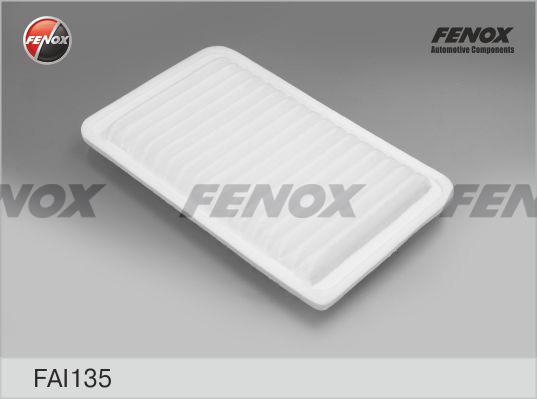 Fenox FAI135 - Повітряний фільтр autocars.com.ua