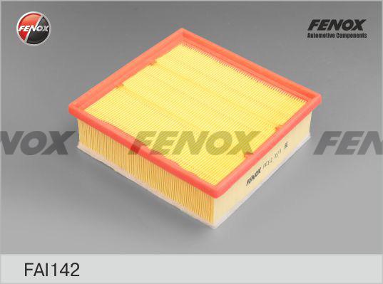 Fenox FAI142 - Повітряний фільтр autocars.com.ua