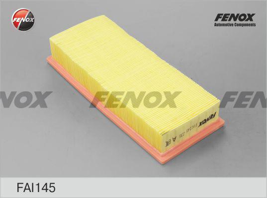 Fenox FAI145 - Повітряний фільтр autocars.com.ua