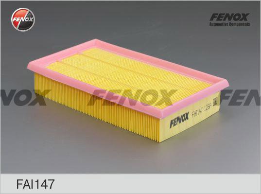 Fenox FAI147 - Повітряний фільтр autocars.com.ua
