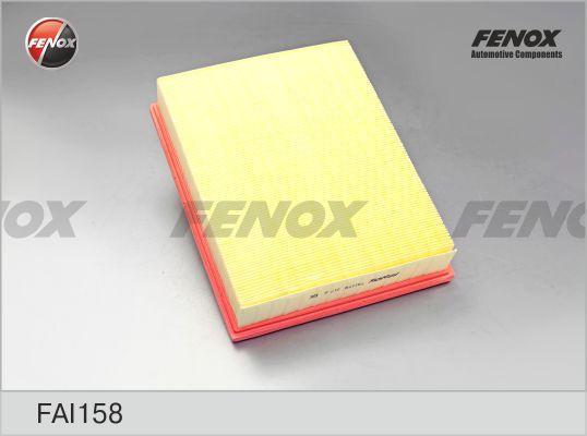 Fenox FAI158 - Воздушный фильтр avtokuzovplus.com.ua