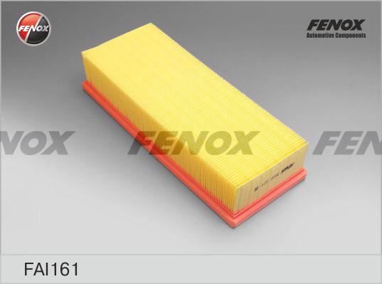 Fenox FAI161 - Повітряний фільтр autocars.com.ua