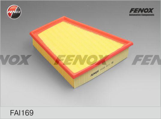 Fenox FAI169 - Повітряний фільтр autocars.com.ua