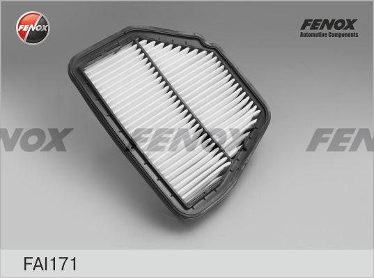 Fenox FAI171 - Повітряний фільтр autocars.com.ua