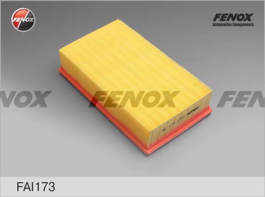 Fenox FAI173 - Повітряний фільтр autocars.com.ua